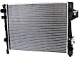 Radiator, 3.7L/4.7L Engines, Aluminum Core, Plastic Tank, SLT Model
