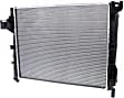 Radiator, 3.7L/4.7L Engines, Aluminum Core, Plastic Tank, SLT Model