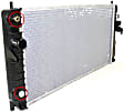 2001 Oldsmobile Aurora - Radiator, 8 Cyl 4.0L