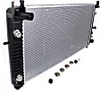 Radiator, 8.1L, with Allison 5-Speed Auto Transmission, Aluminum Core, Plastic Tank