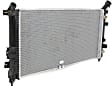Radiator, 3.4L/3.5L Engines, Standard Duty Cooling, Aluminum Core, Plastic Tank