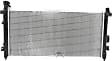 Radiator, 3.4L/3.5L Engines, Standard Duty Cooling, Aluminum Core, Plastic Tank