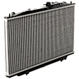 Radiator, 6 Cyl., 3.0L Gas Engine, Aluminum Core, Plastic Tank