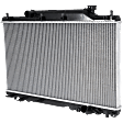 2002-2005 Honda Civic - Radiator, 4 Cyl., 2.0L Engine, Si/SiR Models, Hatchback, Aluminum Core, Plastic Tank