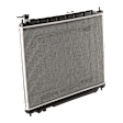 2003-2007 Nissan Murano - Radiator, 3.5L Engine, Aluminum Core, Plastic Tank