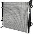 2007-2014 Toyota FJ Cruiser - Radiator, 4.0L Engine, Aluminum Core, Plastic Tank