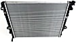 2007-2014 Toyota FJ Cruiser - Radiator, 4.0L Engine, Aluminum Core, Plastic Tank