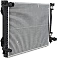 Radiator, 3.0L/3.2L Engines, Aluminum Core, Plastic Tank