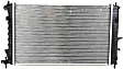 Radiator, 2.2L Engine, Aluminum Core, Plastic Tank
