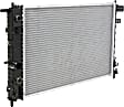 Radiator, 3.0L Engine, Aluminum Core, Plastic Tank