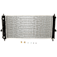 Radiator, 2.0L/2.2L/2.4L Engines, Automatic or Manual Transmission, Aluminum Core, Plastic Tank