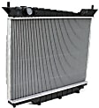 2003-2006 Ford Expedition - Radiator, 4.6L/5.4L Engines, Aluminum Core, Plastic Tank, (DownFlow Type)