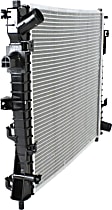 Radiator, 4.6L Engine, Aluminum Core, Plastic Tank