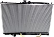 Radiator, 2.4L Engine, Automatic or Manual Transmission, Aluminum Core, Plastic Tank
