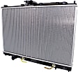Radiator, 2.4L Engine, Automatic or Manual Transmission, Aluminum Core, Plastic Tank