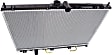 Radiator, 2.4L Engine, Automatic or Manual Transmission, Aluminum Core, Plastic Tank