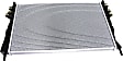 Radiator, 2.5L/3.0L Engines, Aluminum Core, Plastic Tank