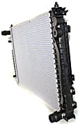 Radiator, 2.8L Engine, Automatic Transmission, Aluminum Core, Plastic Tank