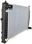 Radiator, 2.8L Engine, Automatic Transmission, Aluminum Core, Plastic Tank