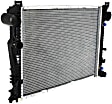 2000-2006 Mercedes Benz S500 - Radiator, 3.7L/4.3L/5.0L/5.5L Engines, Aluminum Core, Plastic Tank