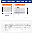 2004 Mitsubishi Endeavor Limited - Radiator, 6 Cyl 3.8L