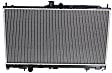 Radiator, 2.0L Engine, Turbo, Manual Transmission, Aluminum Core, Plastic Tank