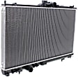 Radiator, 2.0L Engine, Turbo, Manual Transmission, Aluminum Core, Plastic Tank