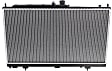 Radiator, 2.0L Engine, Turbo, Manual Transmission, Aluminum Core, Plastic Tank