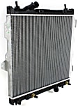 Radiator, 2.4L Engine, Turbocharged, Aluminum Core, Plastic Tank
