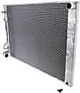 Radiator, 3.3L Engine, Aluminum Core, Aluminum Tank