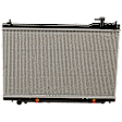 2003-2008 Infiniti FX35 - Radiator, 3.5L Engine, Aluminum Core, Plastic Tank