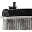 2003-2008 Infiniti FX35 - Radiator, 3.5L Engine, Aluminum Core, Plastic Tank
