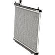 2003-2008 Infiniti FX35 - Radiator, 3.5L Engine, Aluminum Core, Plastic Tank
