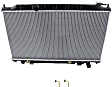 Radiator, 3.5L Engine, 4 Speed, Automatic Transmission, Aluminum Core, Plastic Tank