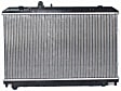 Radiator, 1.3L Engine, Automatic or Manual Transmission, Aluminum Core, Plastic Tank