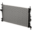 Radiator, 2.0L/2.3L Engines, Aluminum Core, Plastic Tank