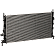 Radiator, 2.0L/2.3L Engines, Aluminum Core, Plastic Tank