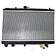 Radiator, 1.6L Engine, Automatic or Manual Transmission, Aluminum Core, Plastic Tank