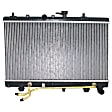 Radiator, 1.6L Engine, Automatic or Manual Transmission, Aluminum Core, Plastic Tank