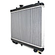Radiator, 1.6L Engine, Automatic or Manual Transmission, Aluminum Core, Plastic Tank