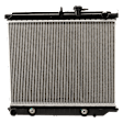 2004-2012 GMC Canyon - Radiator, 2.8L/2.9L/3.5L/3.7L Engines, Automatic or Manual Transmission, Aluminum Core, Plastic Tank