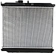 2004-2012 GMC Canyon - Radiator, 2.8L/2.9L/3.5L/3.7L Engines, Automatic or Manual Transmission, Aluminum Core, Plastic Tank