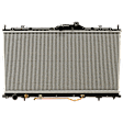 Radiator, 2.4L/3.8L Engines, Aluminum Core, Plastic Tank