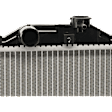 Radiator, 2.4L/3.8L Engines, Aluminum Core, Plastic Tank