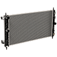 Radiator, 3.5L/3.9L Engines, Aluminum Core, Plastic Tank