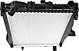 Radiator, 3.7L/4.7L Engines, Aluminum Core, Plastic Tank