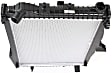 Radiator, 3.7L/4.7L Engines, Aluminum Core, Plastic Tank