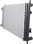 Radiator, 2.2L Engine, Aluminum Core, Plastic Tank