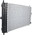 Radiator, 2.2L Engine, Aluminum Core, Plastic Tank