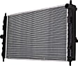 Radiator, 2.0L Engine, Manual Transmission, Aluminum Core, Plastic Tank